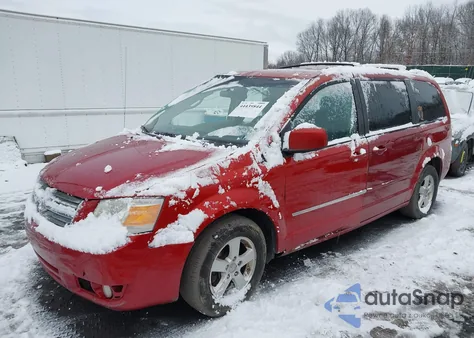 2010 Dodge Grand Caravan Sxt from USA, damaged, VIN 2D4RN5DX8AR140580